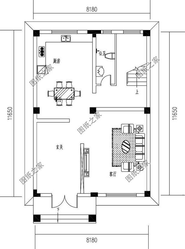 90平米小戶型四層別墅，第三款帶電梯設(shè)計(jì)，性價比高