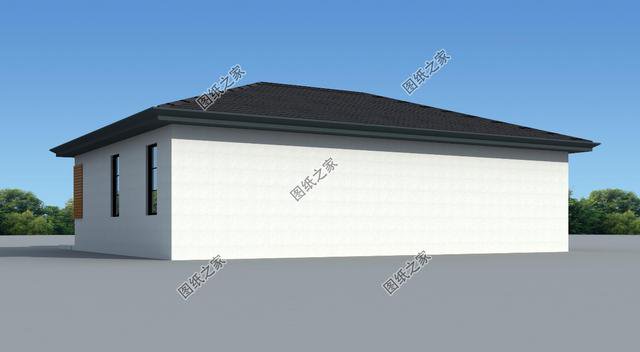 進深10米開間15米左右的一層平房，空間足，真想擁有一套