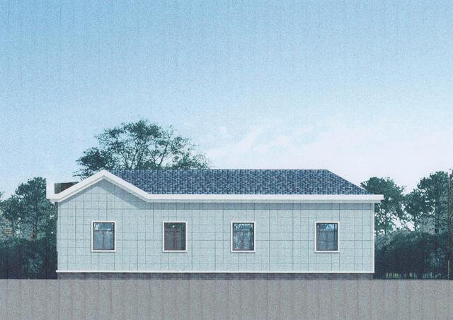 進深10米開間15米左右的一層平房，空間足，真想擁有一套