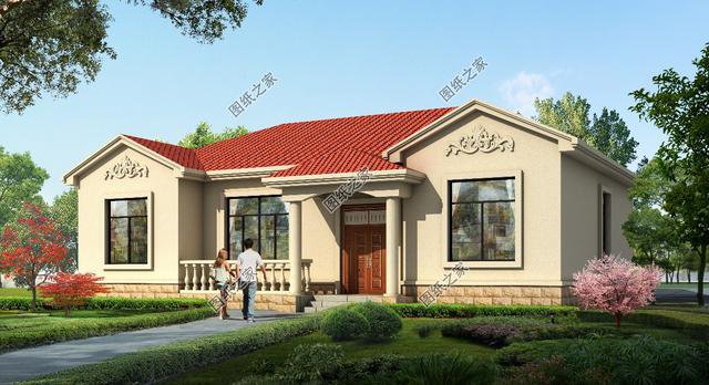 進深10米開間15米左右的一層平房，空間足，真想擁有一套