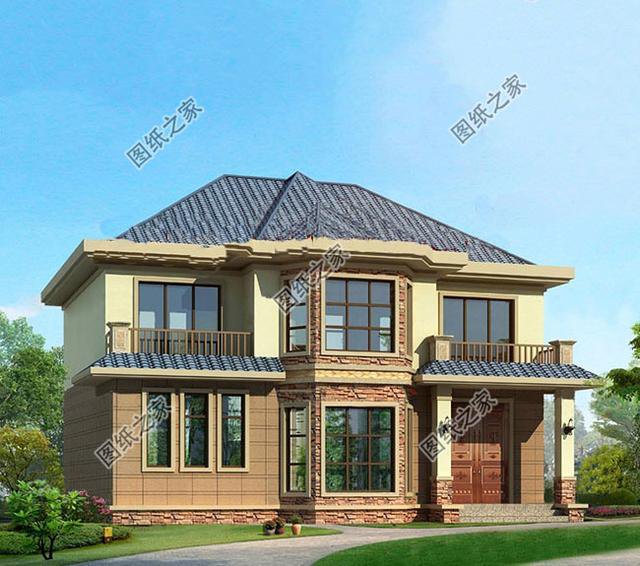 進(jìn)深11米左右農(nóng)村房屋戶型圖，沉穩(wěn)又大方，經(jīng)濟(jì)實(shí)用