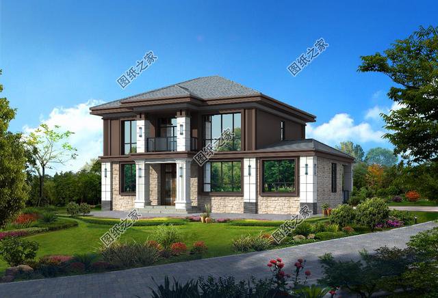 進(jìn)深11米左右農(nóng)村房屋戶型圖，沉穩(wěn)又大方，經(jīng)濟(jì)實(shí)用