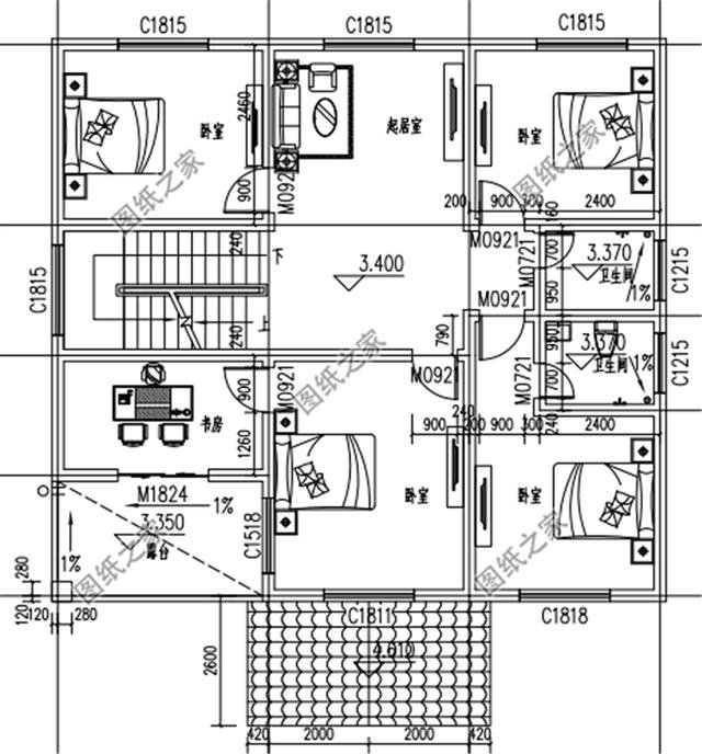 農(nóng)村二層樓房帶大露臺(tái)，功能齊全，既可以休閑又可以晾曬