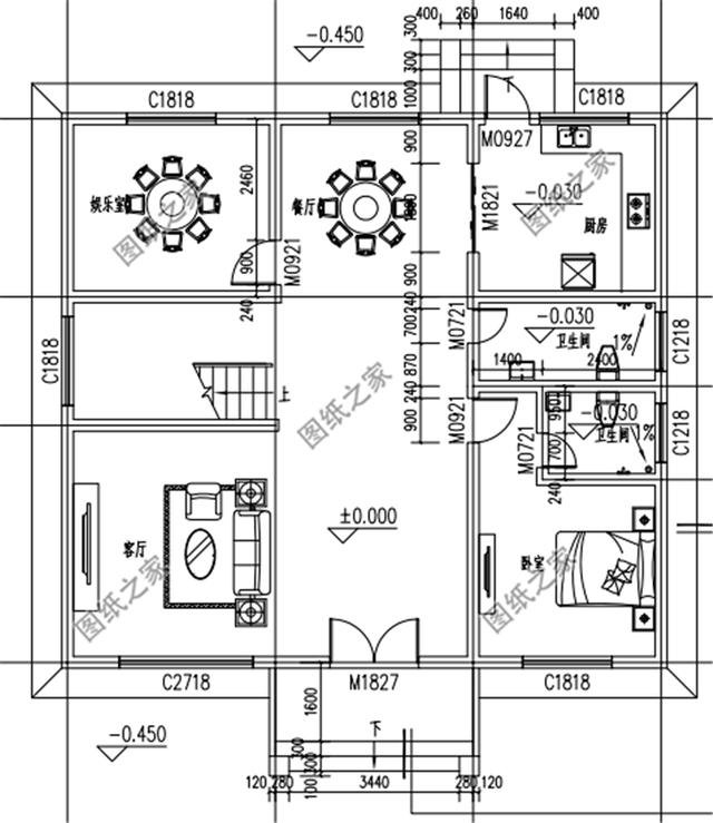 農(nóng)村二層樓房帶大露臺(tái)，功能齊全，既可以休閑又可以晾曬