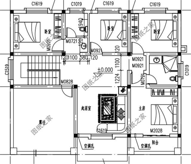 農(nóng)村二層樓房帶大露臺(tái)，功能齊全，既可以休閑又可以晾曬