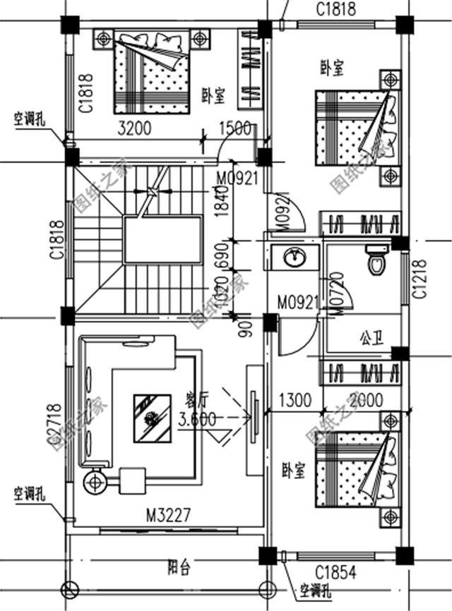 農(nóng)村三層帶羅馬柱的房屋圖片，準備在農(nóng)村建房的有福了，建房參考