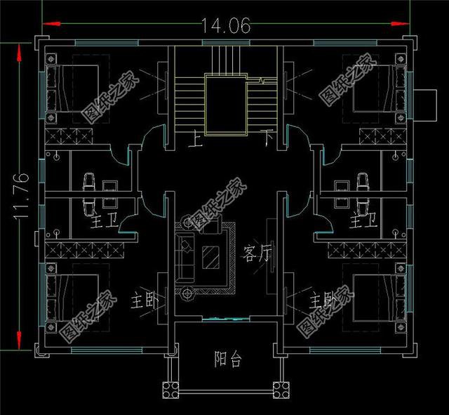 農(nóng)村三層自建房戶型圖，農(nóng)村建房不懂選什么戶型的可以來看看