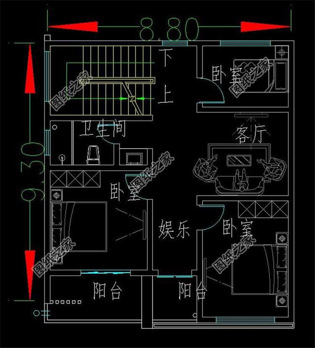 農(nóng)村三層自建房戶型圖，農(nóng)村建房不懂選什么戶型的可以來看看