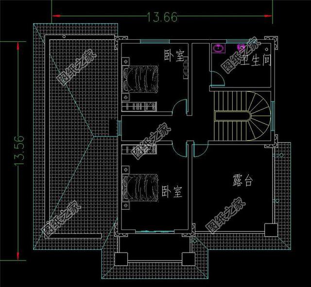 占地160平米自建房外觀圖，這樣的設(shè)計外觀戶型，又簡單又好看