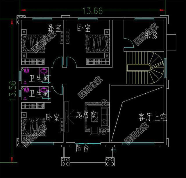 占地160平米自建房外觀圖，這樣的設(shè)計外觀戶型，又簡單又好看
