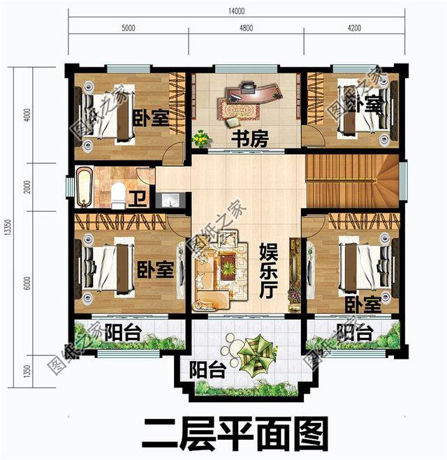 占地160平米自建房外觀圖，這樣的設(shè)計外觀戶型，又簡單又好看