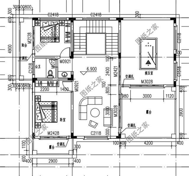占地160平米自建房外觀圖，這樣的設(shè)計外觀戶型，又簡單又好看
