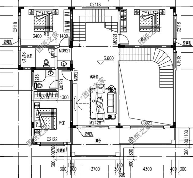 占地160平米自建房外觀圖，這樣的設(shè)計外觀戶型，又簡單又好看