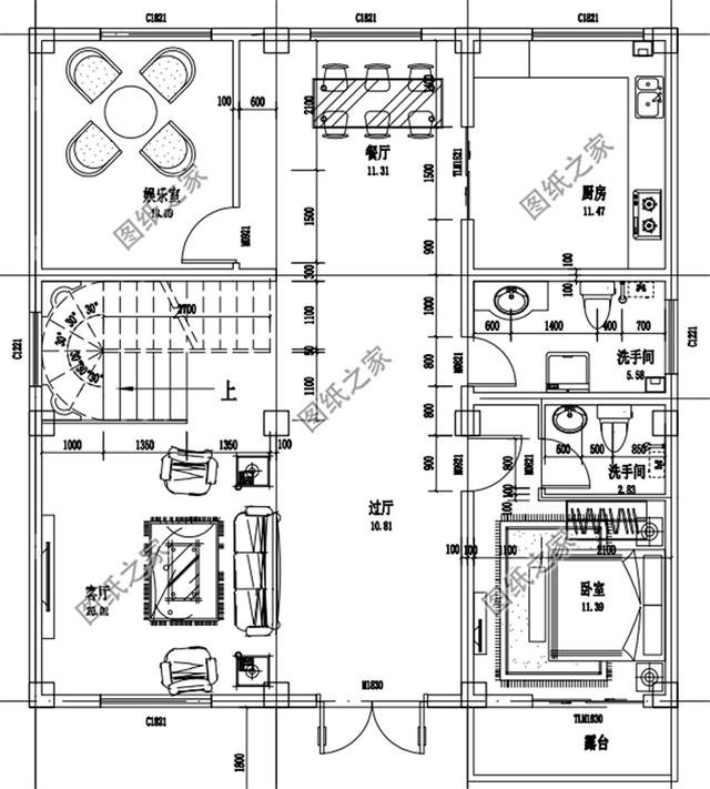 鄉(xiāng)村普通自建房戶型圖，這幾套戶型滿足農(nóng)村老百姓建房的心