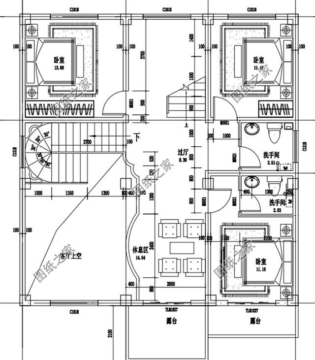 鄉(xiāng)村普通自建房戶型圖，這幾套戶型滿足農(nóng)村老百姓建房的心