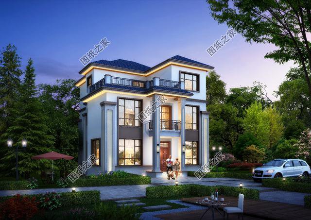 買(mǎi)房不如蓋別墅，3套農(nóng)村100至140平米三層別墅圖分享，一起來(lái)看吧