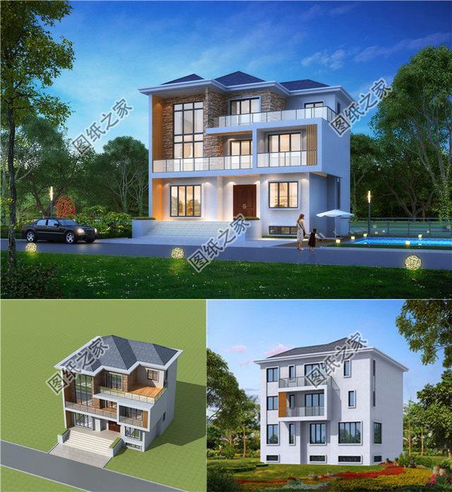 農(nóng)村帶地下室自建樓房圖片，要想建一棟房子，沒有地下室怎么行？