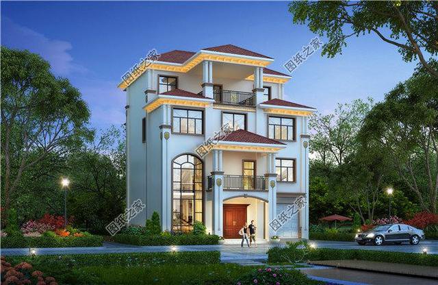 農村三層半樓房設計圖，戶型簡約，建房子娶媳婦，過幸福生活