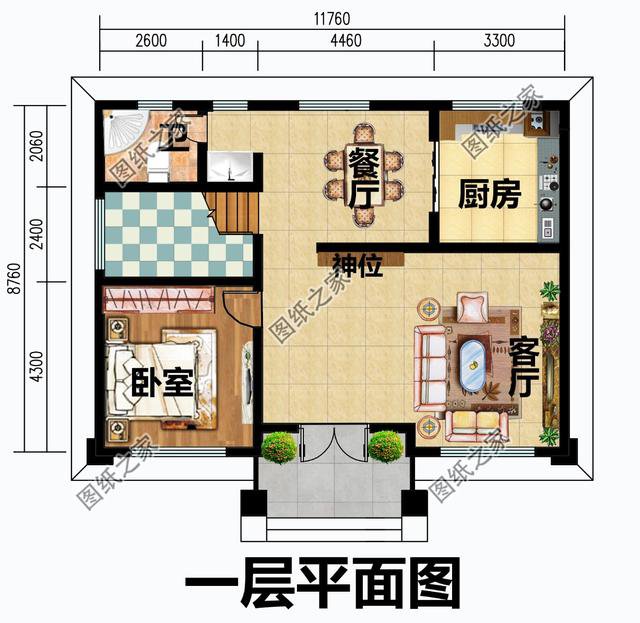 新農(nóng)村一百來平自建房戶型圖，分享三套，總有一套看得上眼