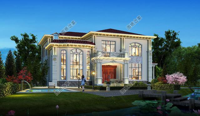 農(nóng)村新款別墅設(shè)計圖，造型美觀還接地氣，最低造價15萬