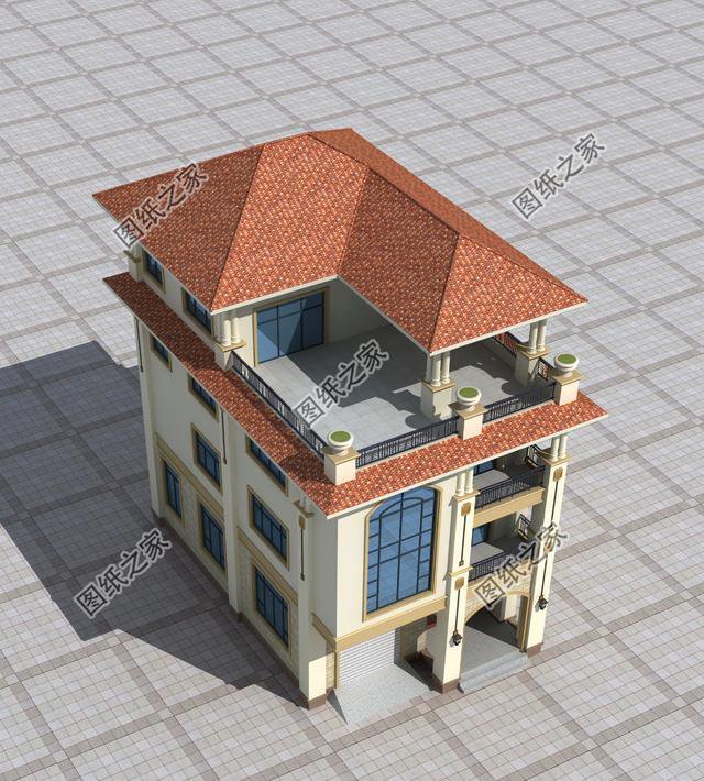 帶商鋪的農(nóng)村自建房圖片，一樓做生意，二層供居住，兩不誤