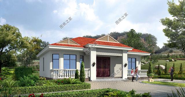 鄉(xiāng)村160平米自建房，這幾套戶型方正外觀大氣就很好