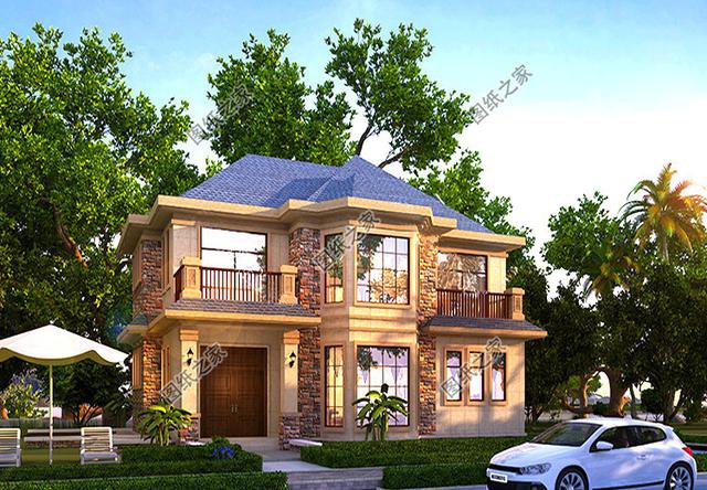 鄉(xiāng)下二層建房110平米別墅戶型圖，造價(jià)不到30萬，非常接地氣