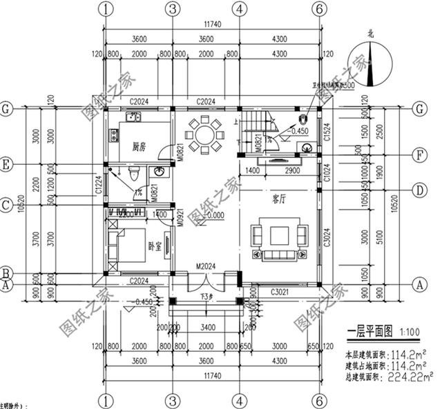 占地120平最合理戶型圖，農(nóng)村最搶手的別墅，這樣的布局真的少見(jiàn)