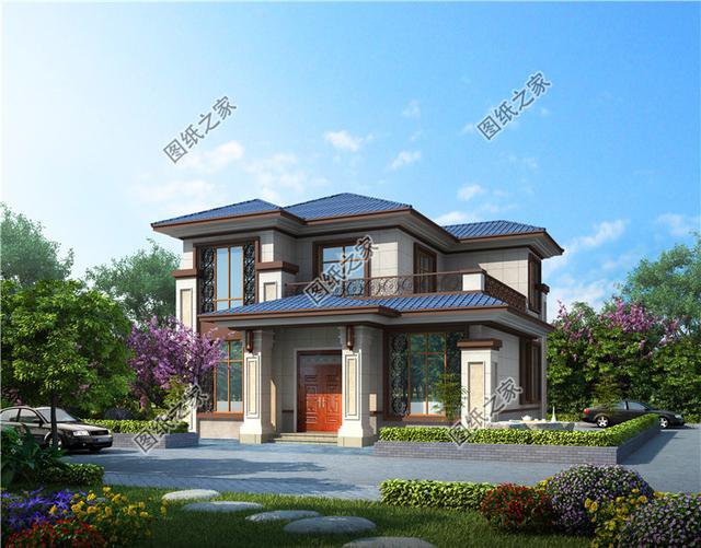 農(nóng)村10×8米房子設(shè)計(jì)圖，戶型雖小，但絲毫不影響它的美觀