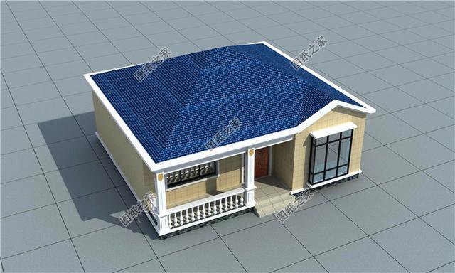 一層自建房圖紙，最后一款養(yǎng)老房的首選，圖紙看完快收藏