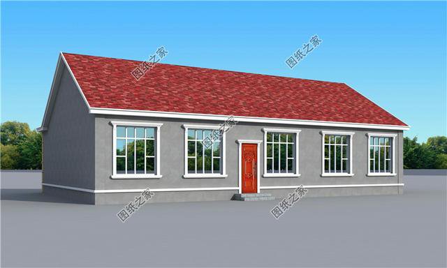 一層自建房圖紙，最后一款養(yǎng)老房的首選，圖紙看完快收藏