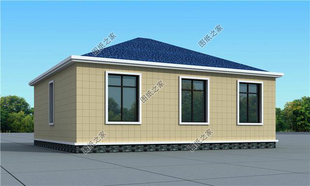 一層自建房圖紙，最后一款養(yǎng)老房的首選，圖紙看完快收藏