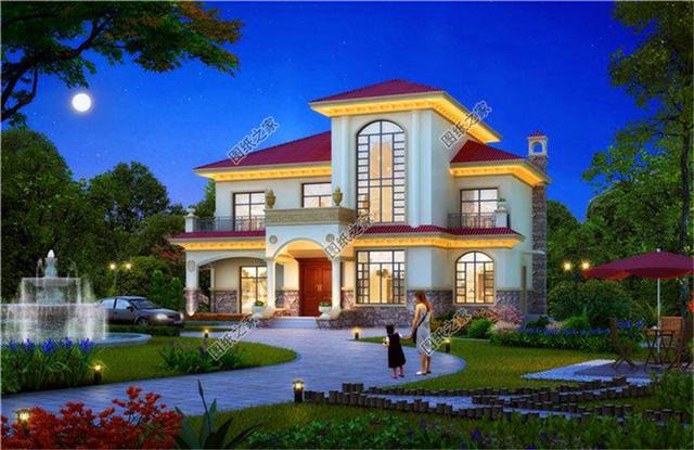 農村蓋房二層戶型圖，便宜又好看，太適合農村建造了吧