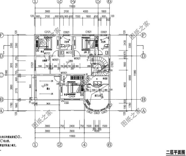 農村蓋房二層戶型圖，便宜又好看，太適合農村建造了吧