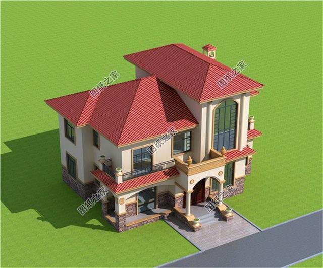 農村蓋房二層戶型圖，便宜又好看，太適合農村建造了吧