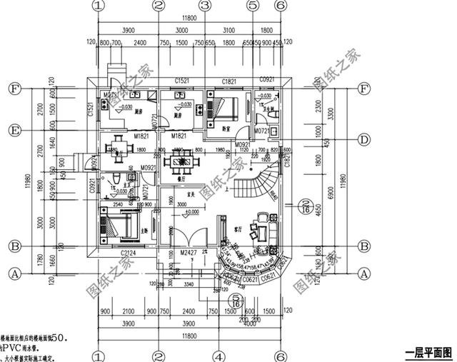 農村蓋房二層戶型圖，便宜又好看，太適合農村建造了吧