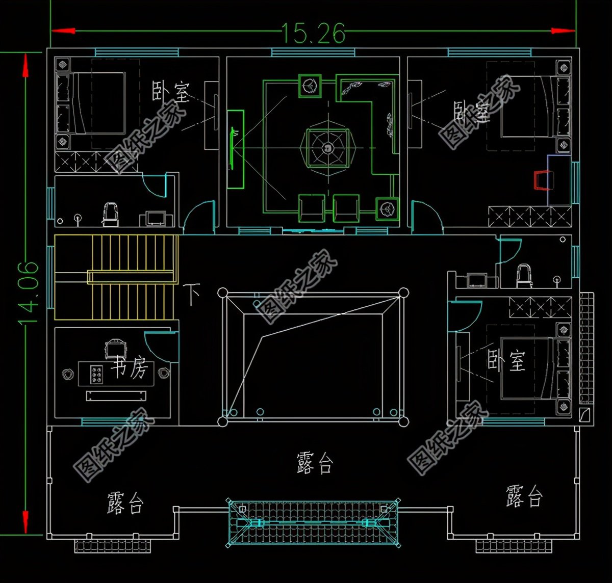 強(qiáng)烈推薦三款農(nóng)村四合院設(shè)計(jì)圖，這樣的別墅在農(nóng)村建一棟絕對(duì)有面子