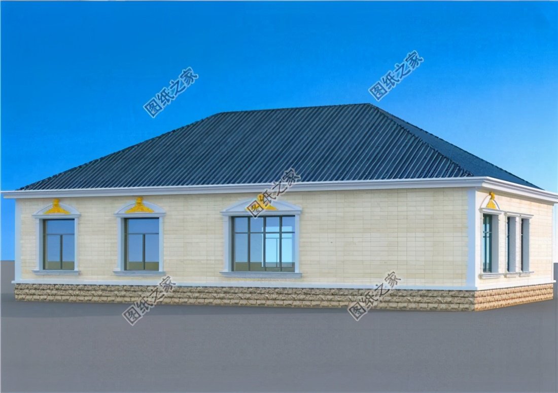 農(nóng)村帶車庫(kù)房子設(shè)計(jì)圖，建房沒(méi)車庫(kù)怎么行，趕快收了回家建一棟