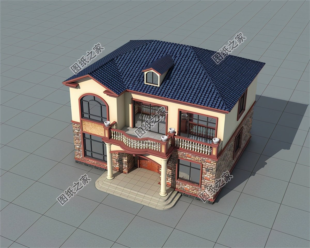 最受歡迎的戶型來(lái)啦，占地13x12米自建樓房設(shè)計(jì)圖，含全套施工圖