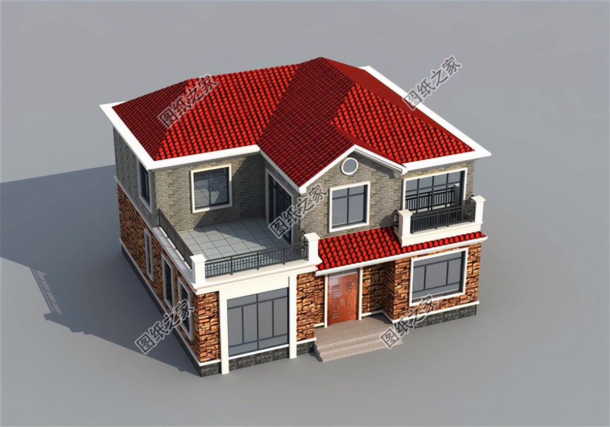 最受歡迎的戶型來(lái)啦，占地13x12米自建樓房設(shè)計(jì)圖，含全套施工圖