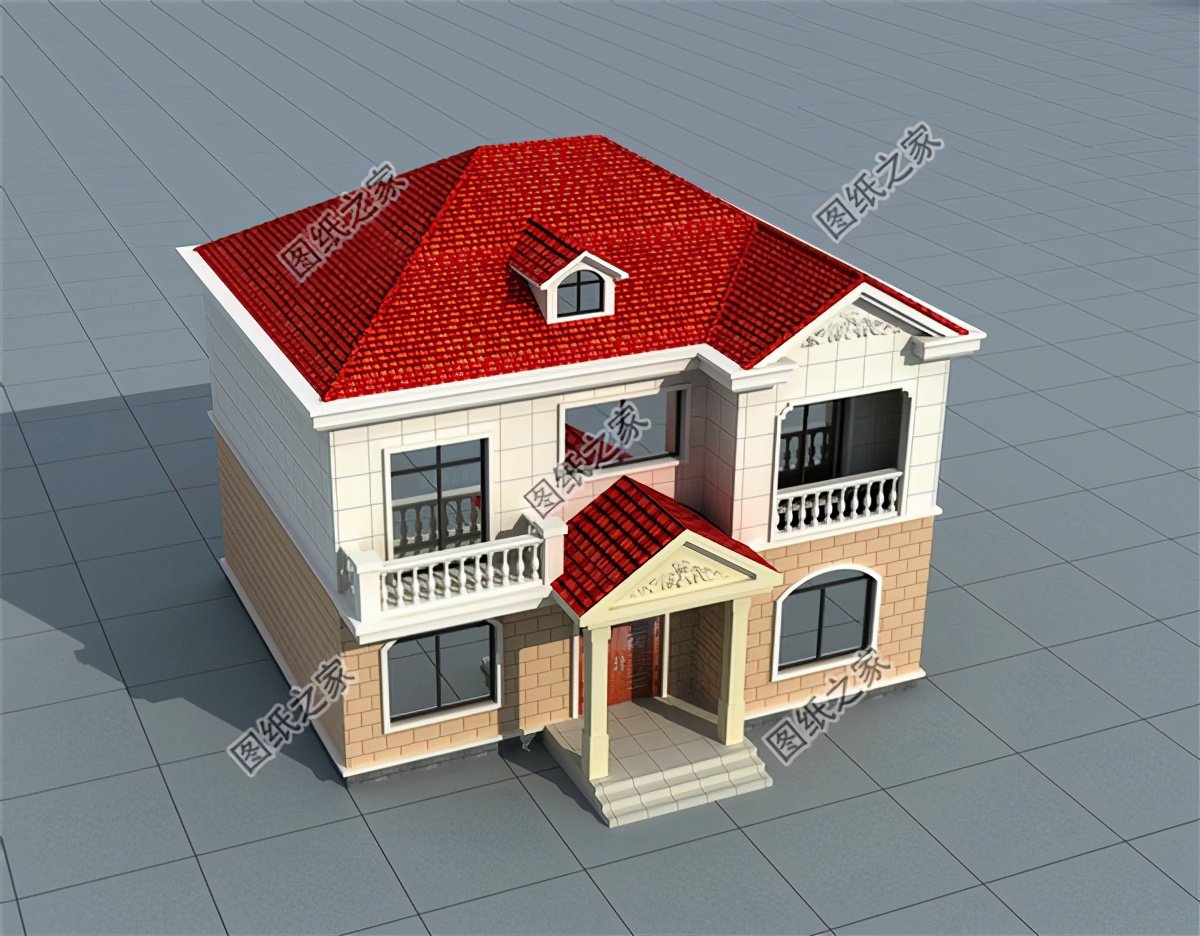 最新款二層別墅設(shè)計(jì)圖，回到農(nóng)村建房子，果然還是二層的最受喜愛