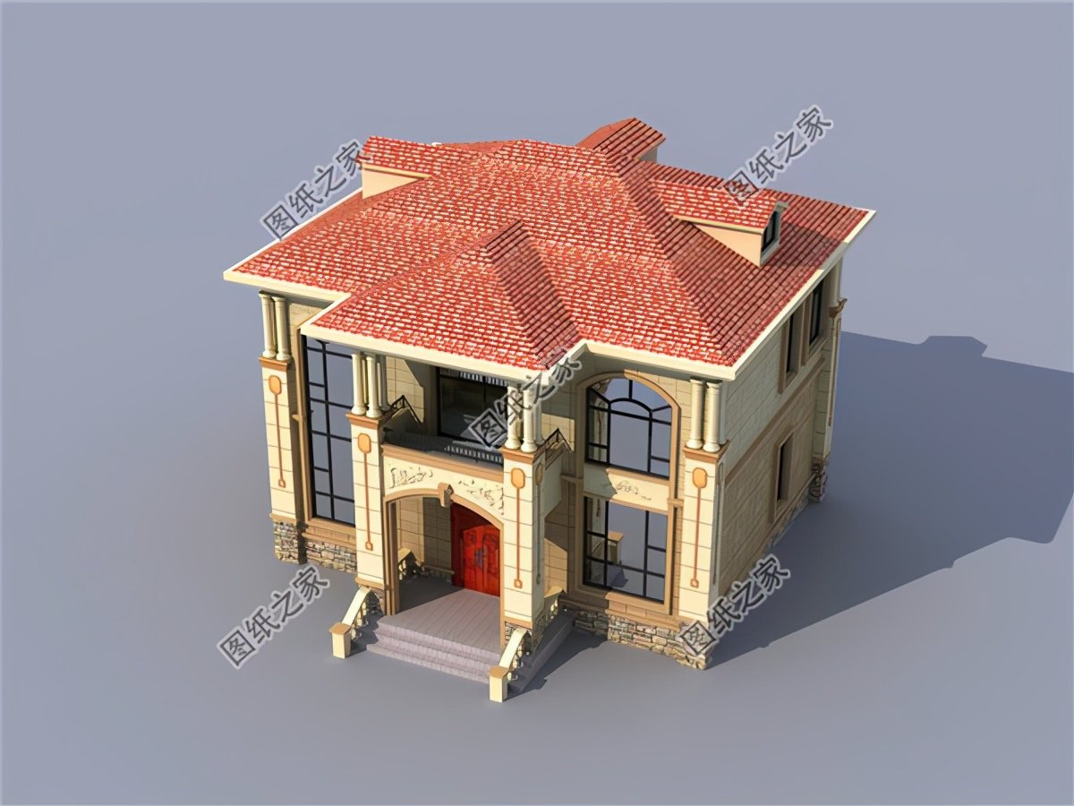 最新款二層別墅設(shè)計(jì)圖，回到農(nóng)村建房子，果然還是二層的最受喜愛