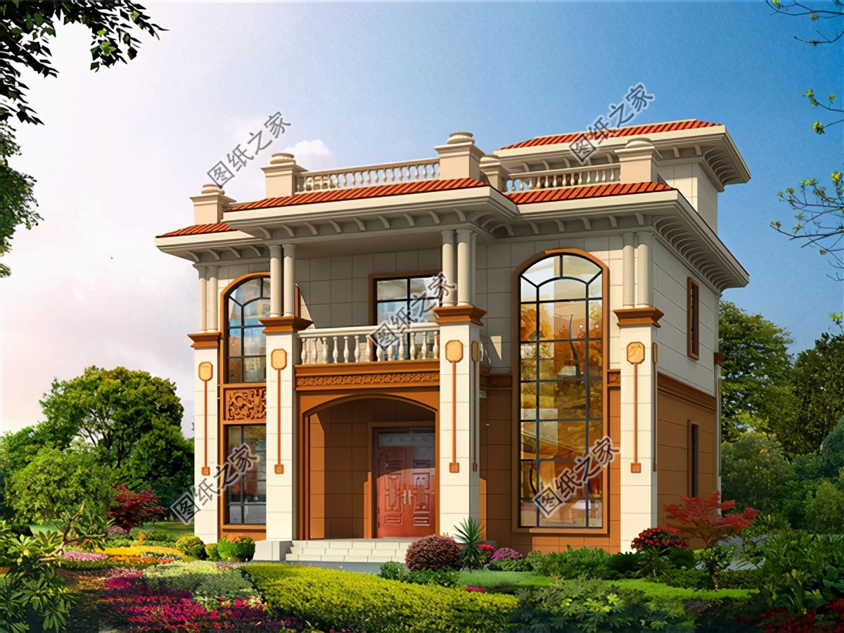 普通二層樓設(shè)計(jì)圖，戶型簡單造價(jià)低，看上哪款趕快收藏別錯(cuò)過