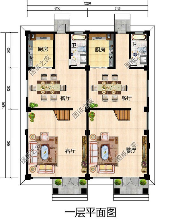 50萬能建的雙拼自建房，兄弟姐妹多的，燥起來吧
