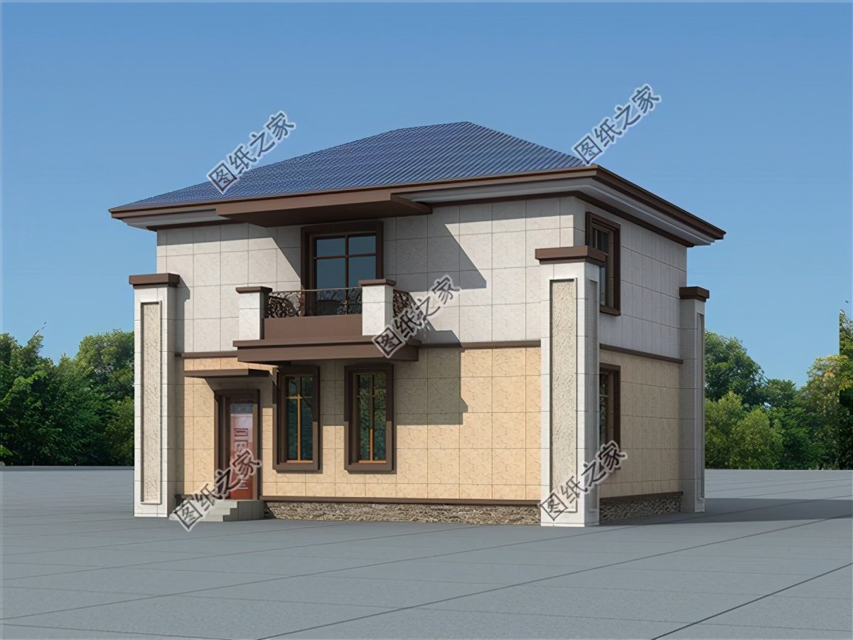 進(jìn)深9米的別墅，在農(nóng)村建的相當(dāng)火熱，顏值和布局挑不出毛病