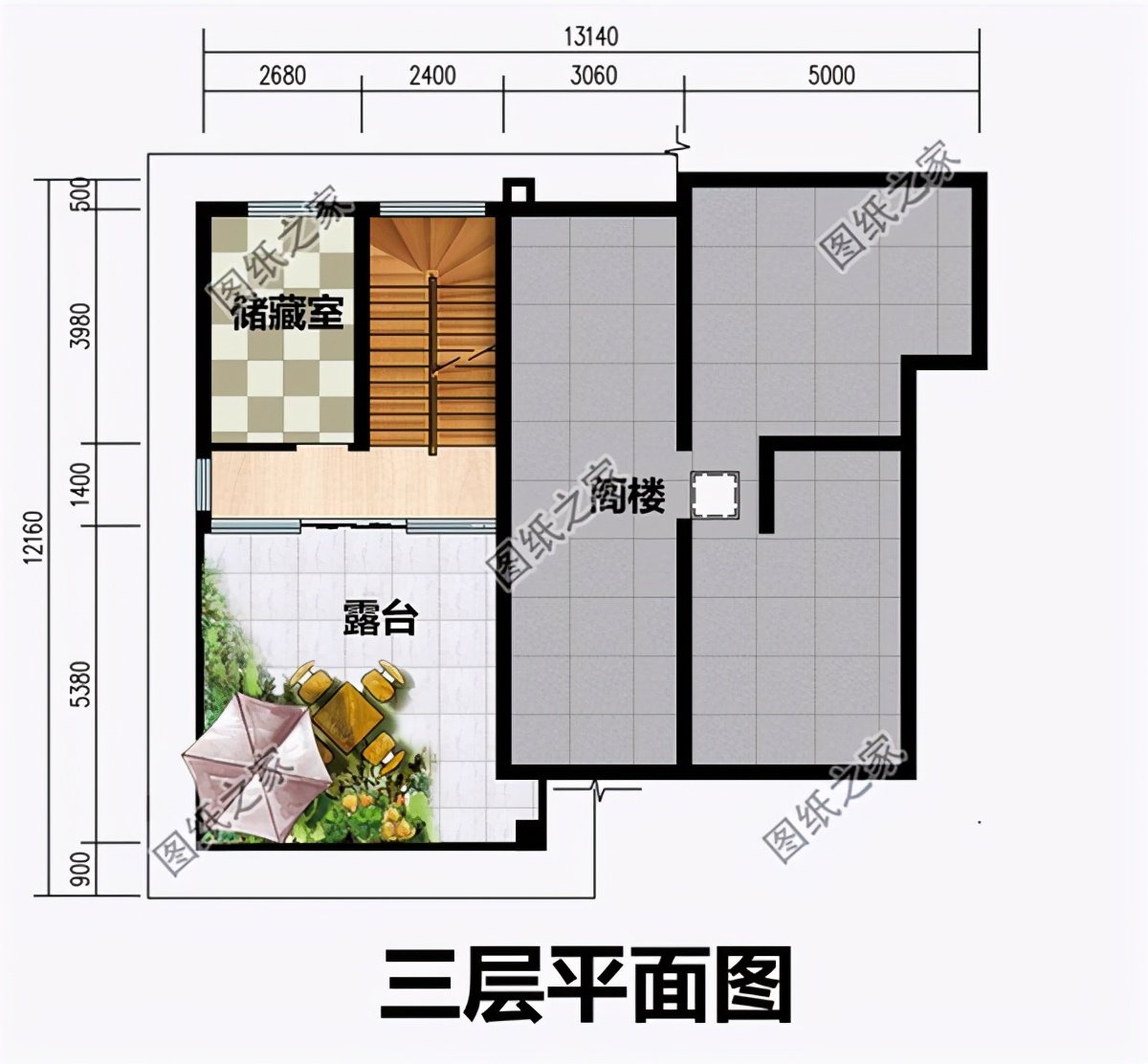 寬13長12的自建房設(shè)計(jì)，馬上收藏起來，助你年后開工大吉