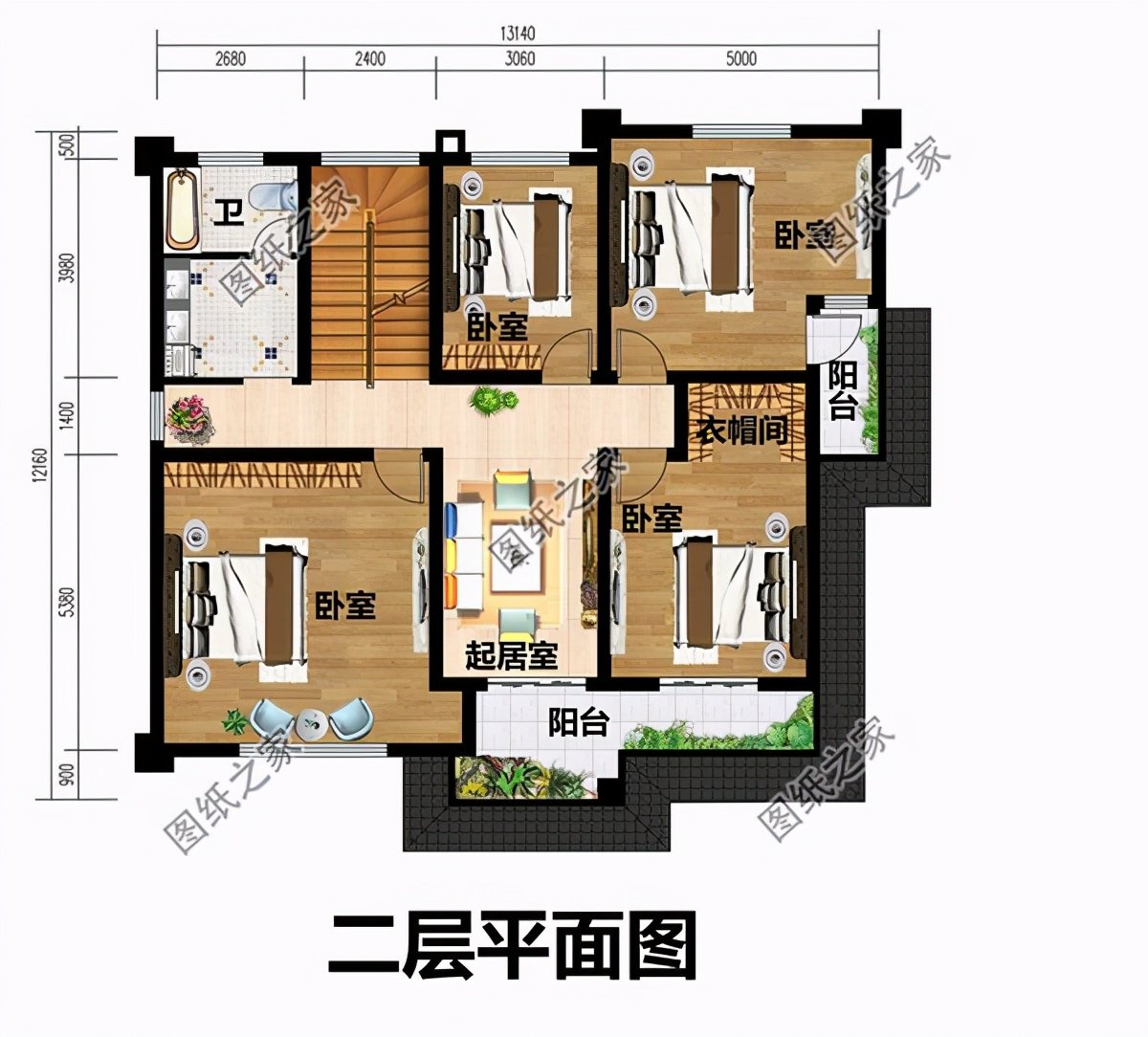 寬13長12的自建房設(shè)計(jì)，馬上收藏起來，助你年后開工大吉