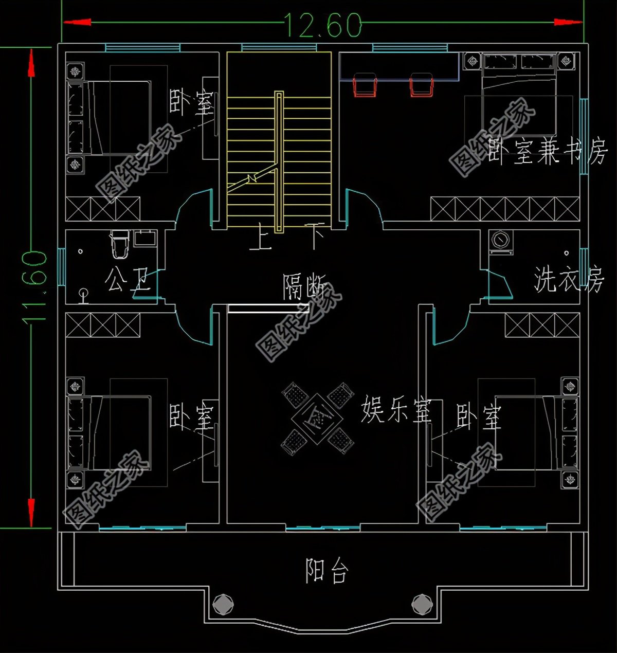 寬13長12的自建房設(shè)計(jì)，馬上收藏起來，助你年后開工大吉