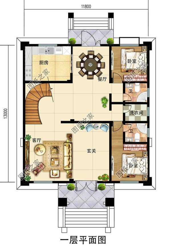 農(nóng)村自建160平米的三層房屋，看的我都挑花了眼，顏值高品質(zhì)贊