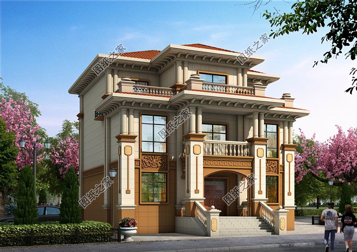 農(nóng)村自建160平米的三層房屋，看的我都挑花了眼，顏值高品質(zhì)贊